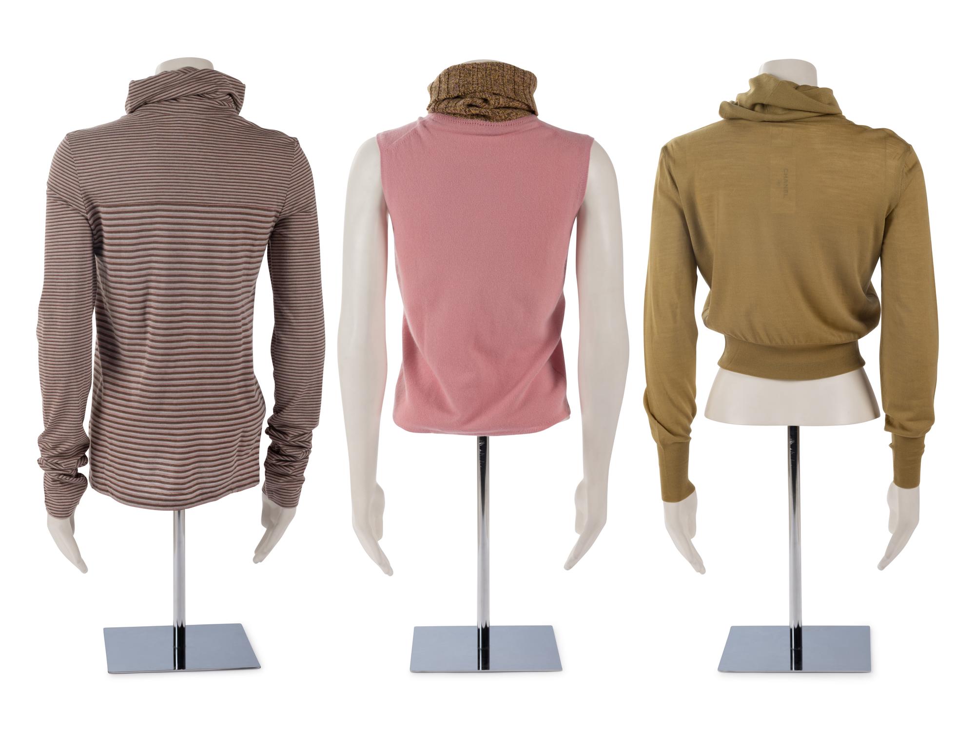 Three Chanel Knit Tops, Fall 2001-2005