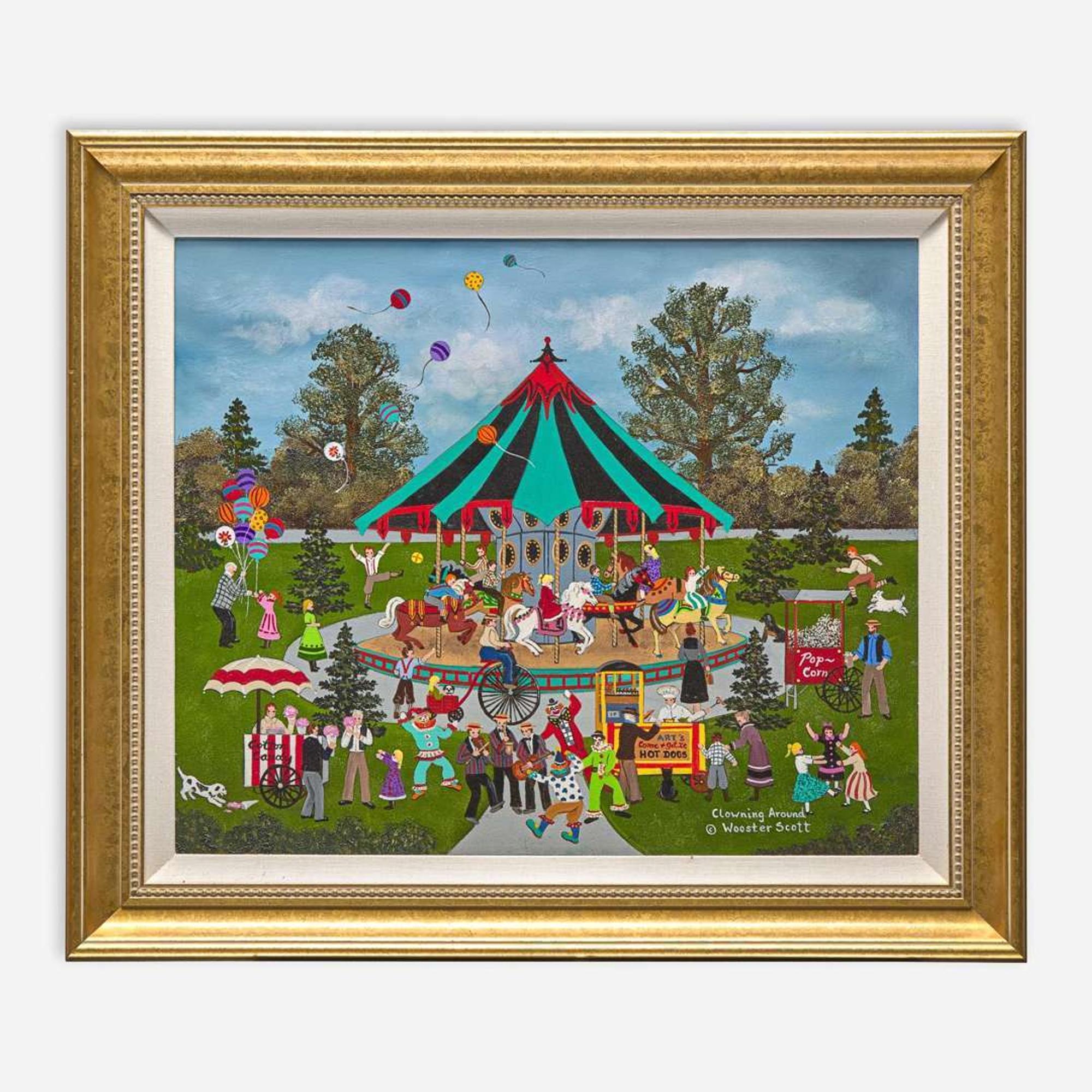 Jane Wooster Scott (b. 1920) Clowning Around