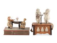 Two Manivelle Musical Automata