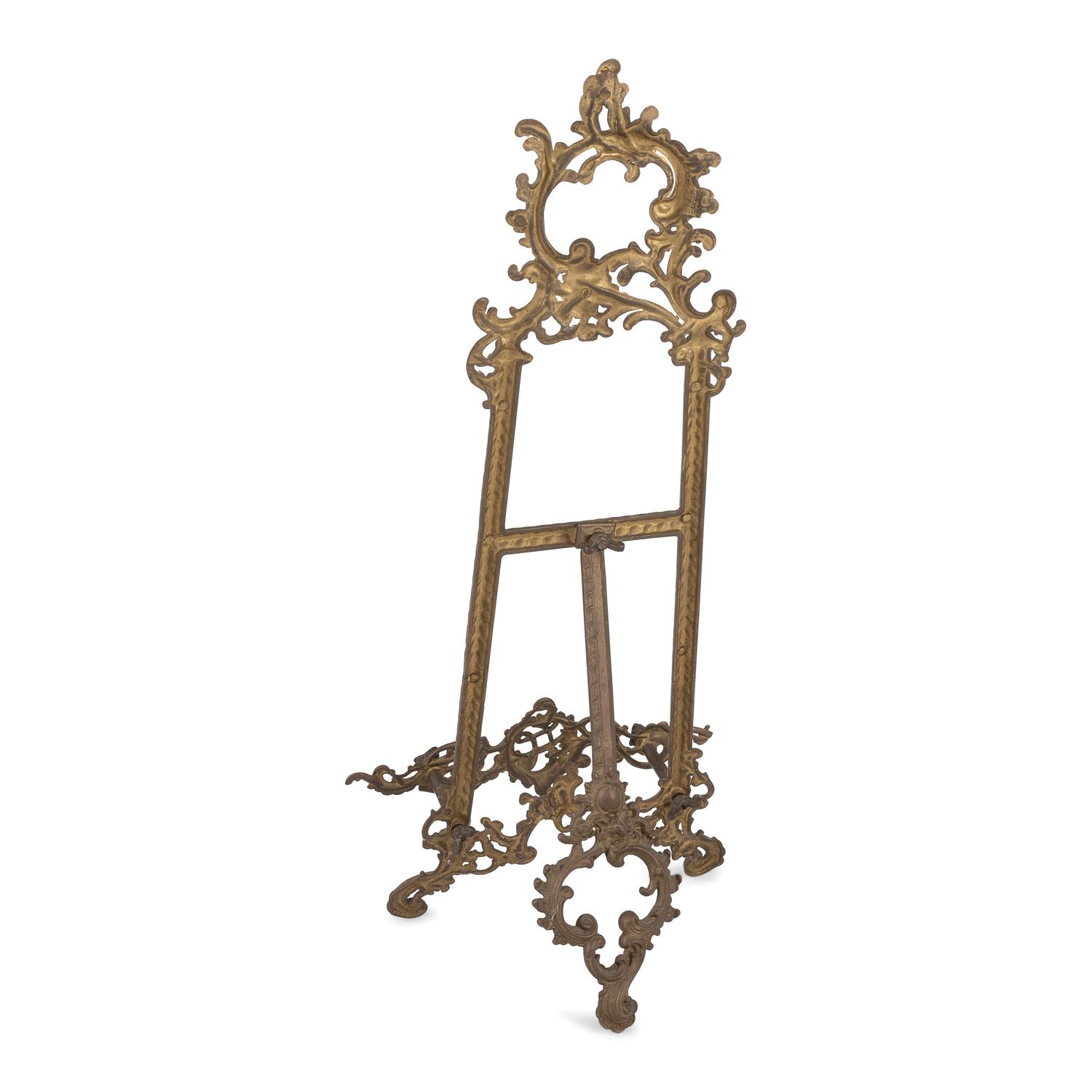 Five Victorian Cast Metal Mirrors