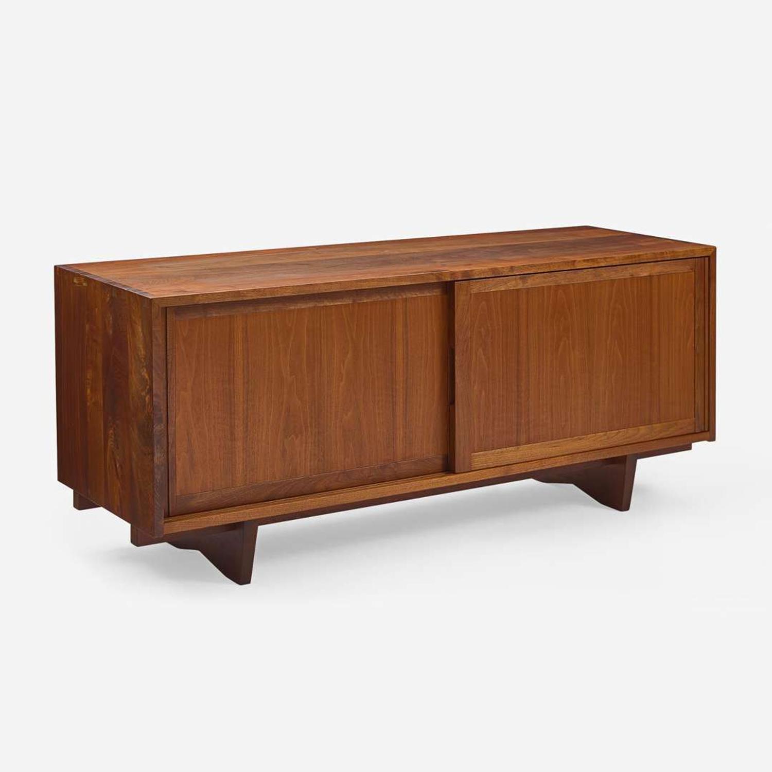 George Nakashima Special "Room Divider" Cabinet, New Hope, Pennsylvania, 1975