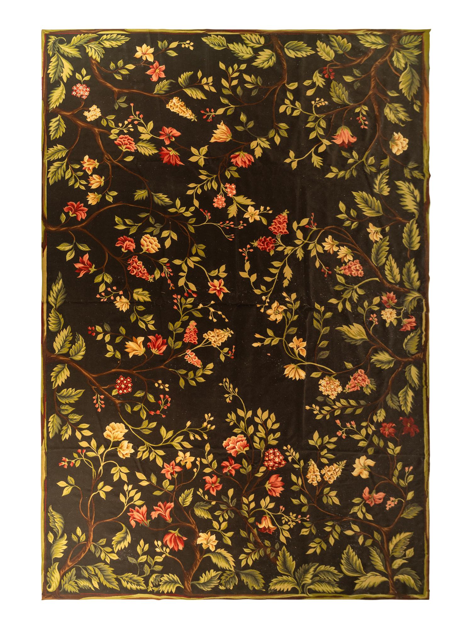 An Aubusson Style Rug