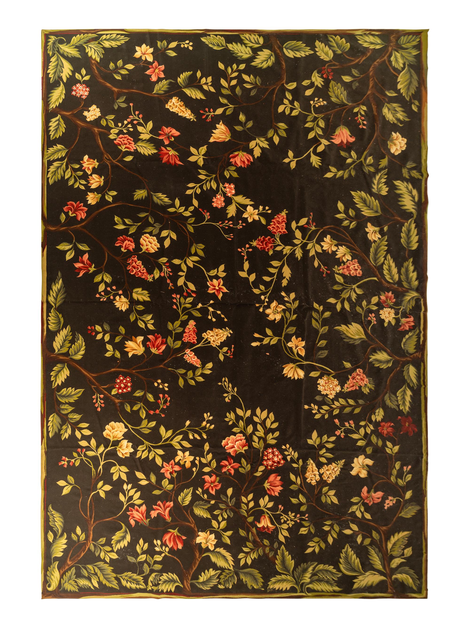 An Aubusson Style Rug