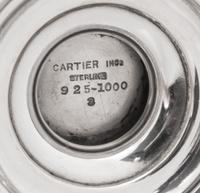 A Pair of Cartier Silver Candy Dishes