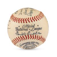 A 1947 Denver Bears Team Signed Autograph Baseball