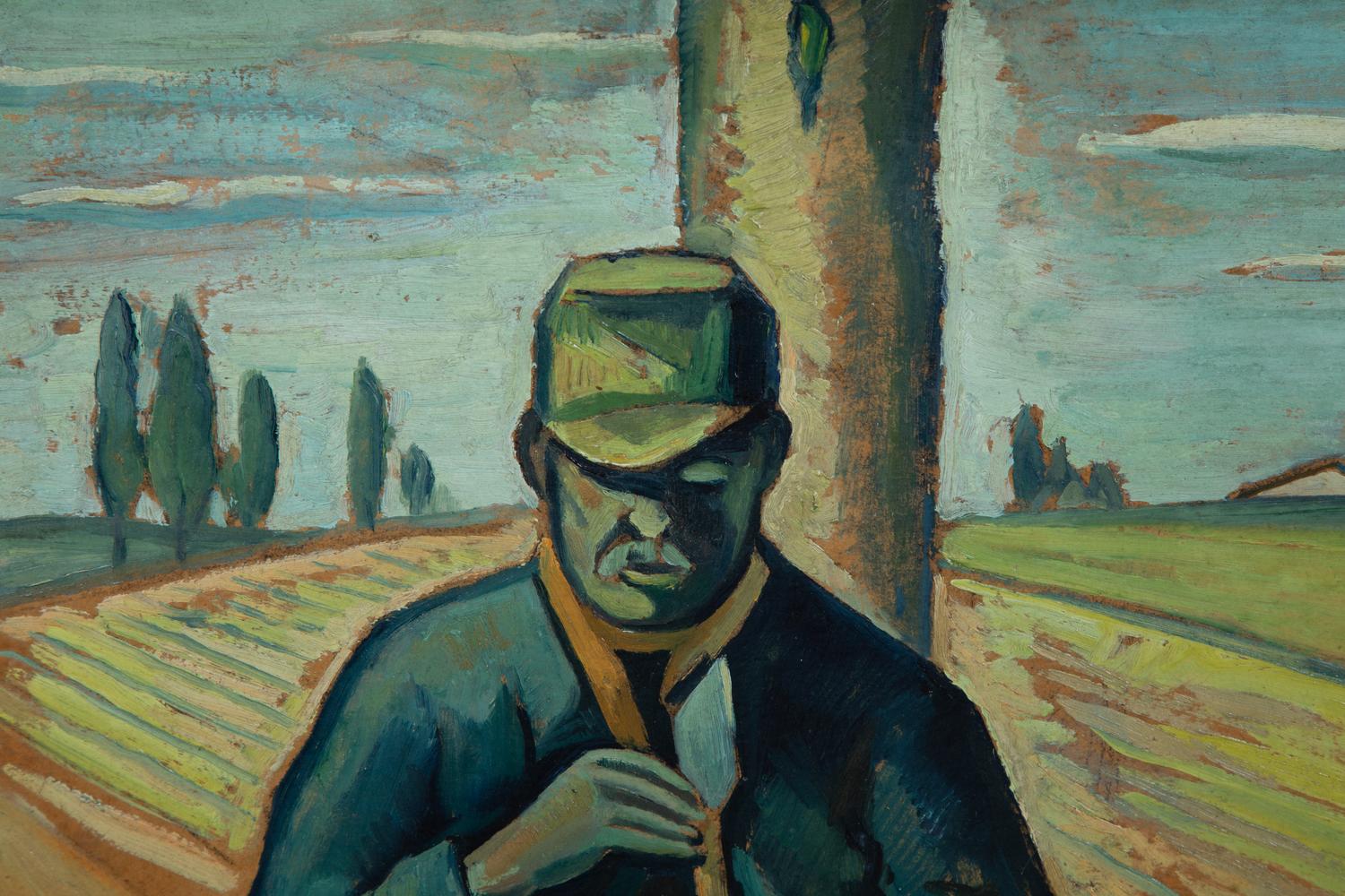 Farmer Resting
