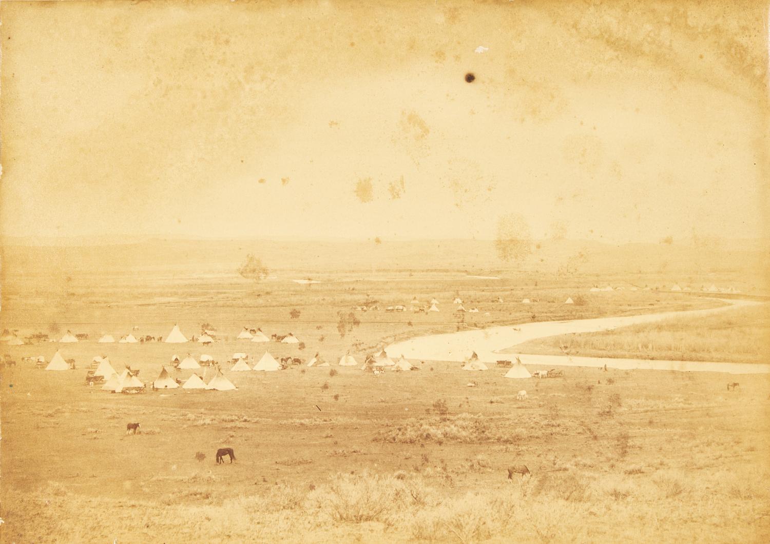 [Custer, George A.] Little Big Horn River; near Custer Battle Field