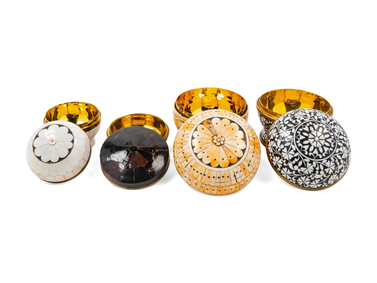 Four Decorative Boxes