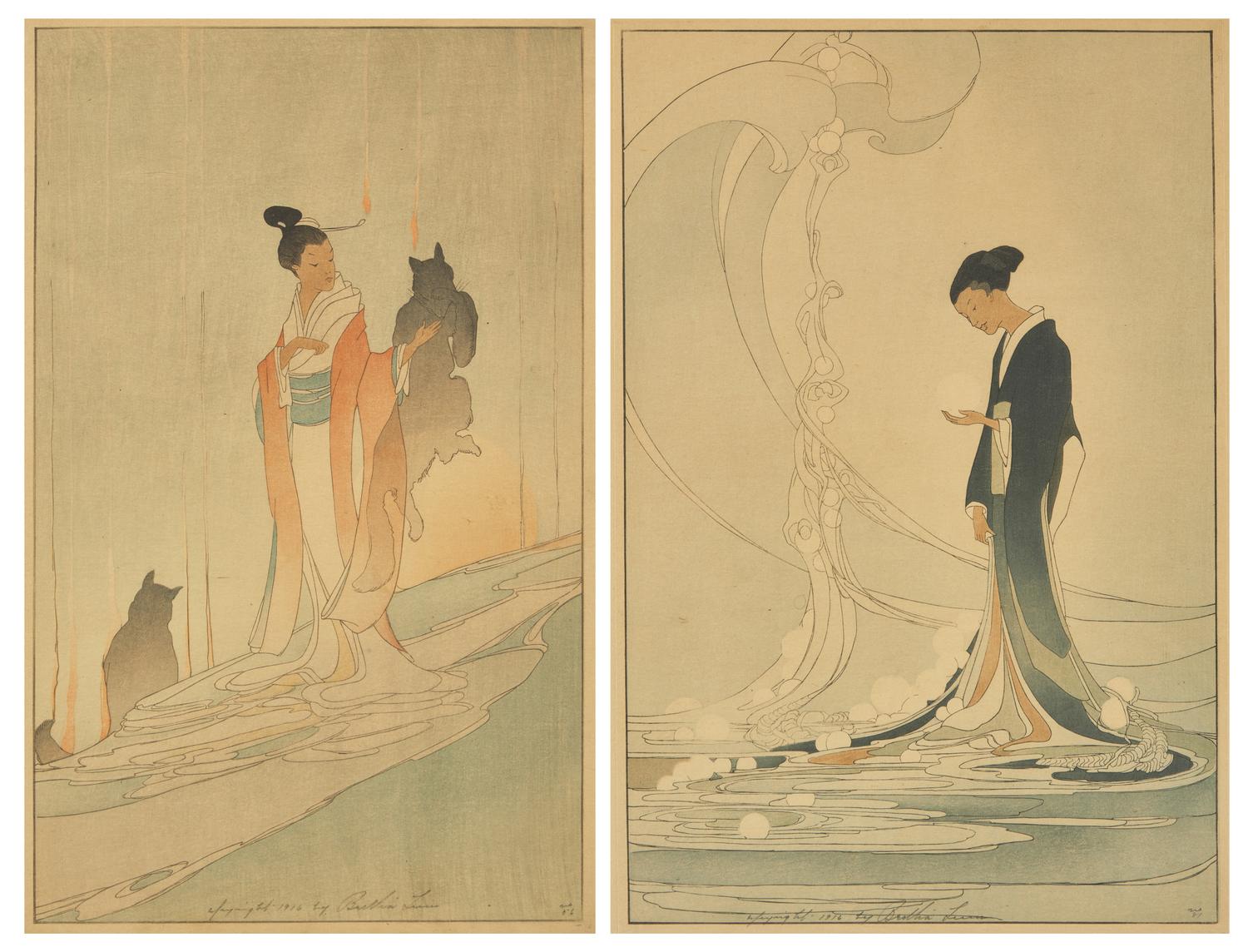 Bertha Lum (American 1869-1954)