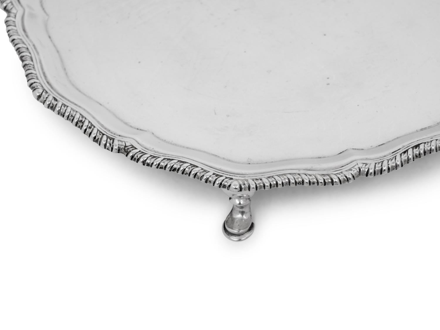 An Edward VII Silver Salver