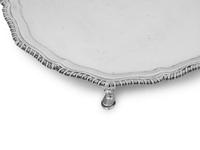 An Edward VII Silver Salver