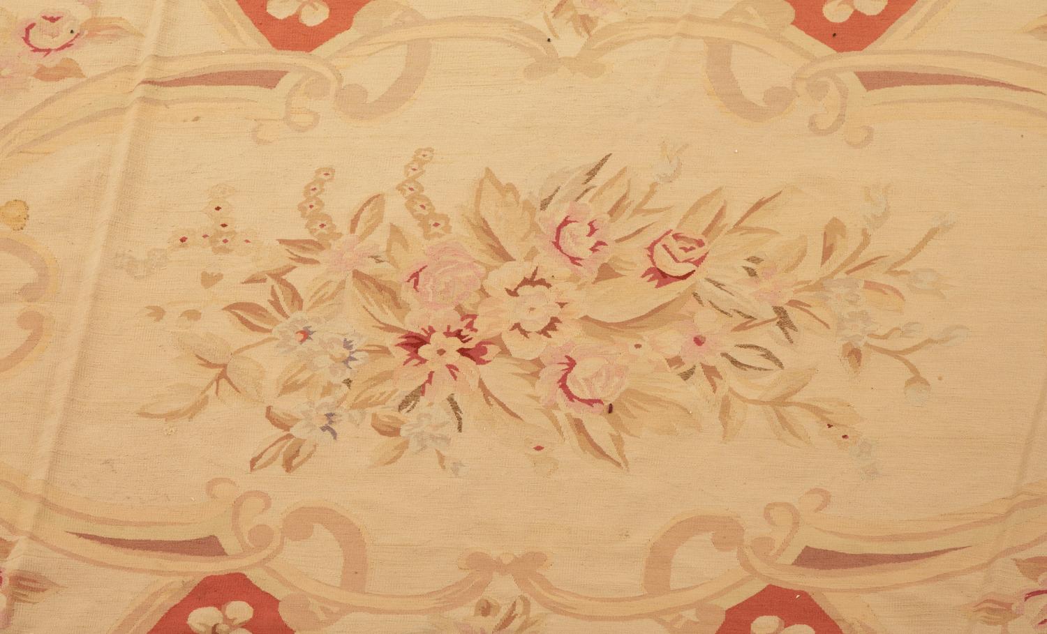 A Pair of Aubusson Style Rugs