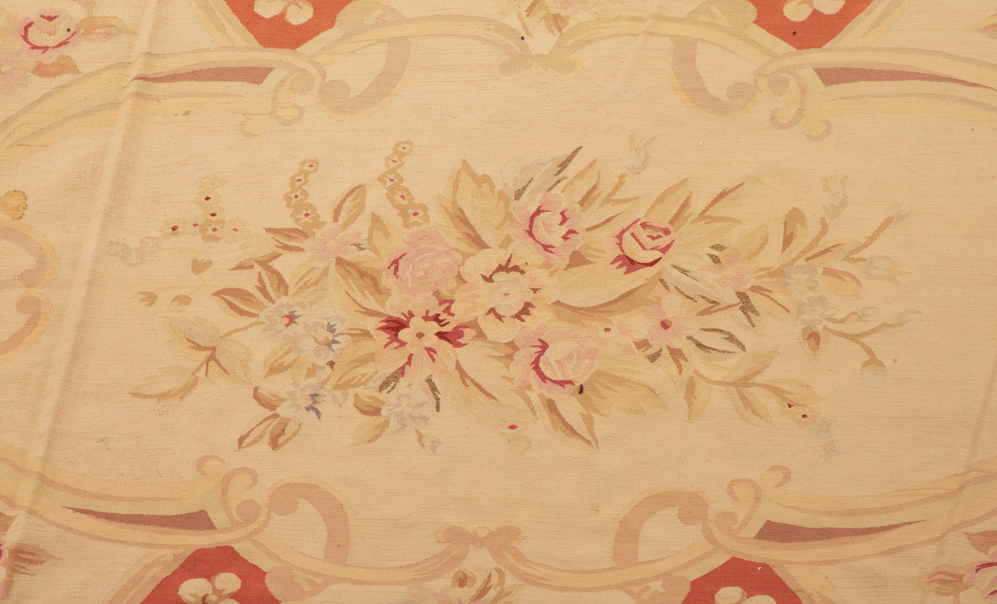 A Pair of Aubusson Style Rugs