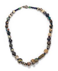A Roman Mosaic Glass Bead Necklace