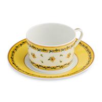 A Raynaud-Limoges Bougainville Porcelain Breakfast Service