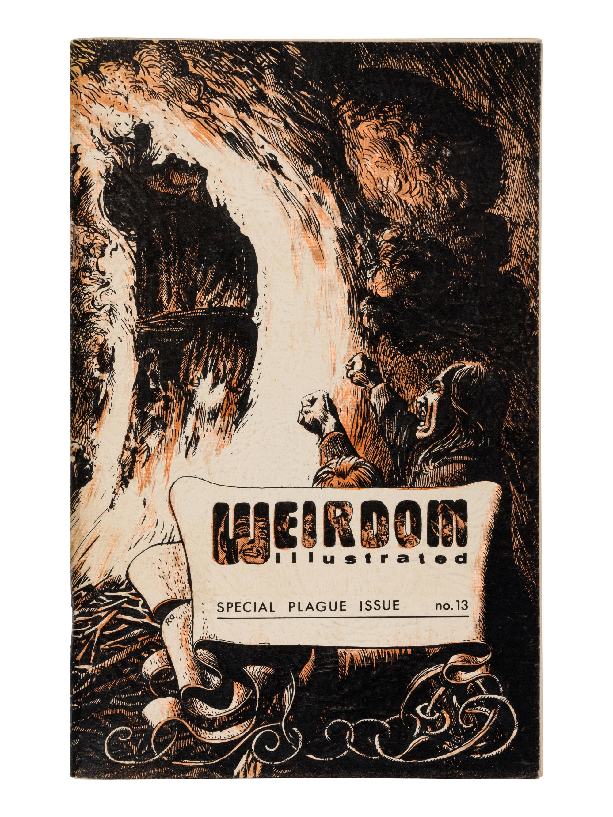[FANZINES AND PERIODICALS]. A large group of amateur fanzines and science fiction and horror paperback and magazines. Roughly 1940s-1990s.