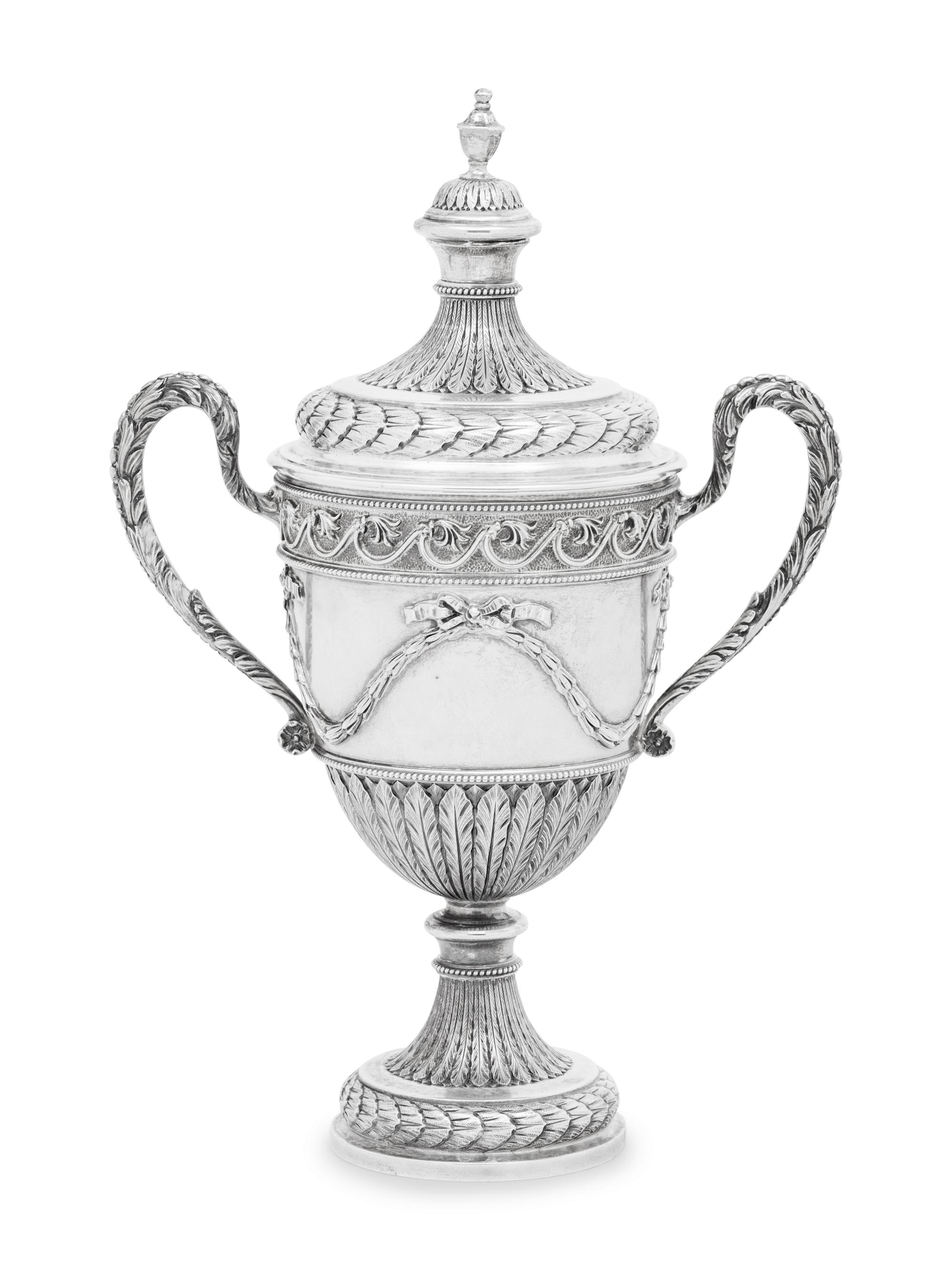 An English Silver Cup and Cover