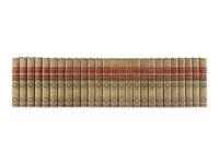 [BINDINGS]. THACKERAY, William Makepeace (1811-1863). The Works . London and Philadelphia: Smith, Elder & Co., and J.B. Lippincott Company, 1901.