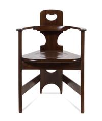 Richard Riemerschmid (German, 1868-1957), FLEISCHHAUR, NUREMBERG, GERMANY, c.1900, armchair