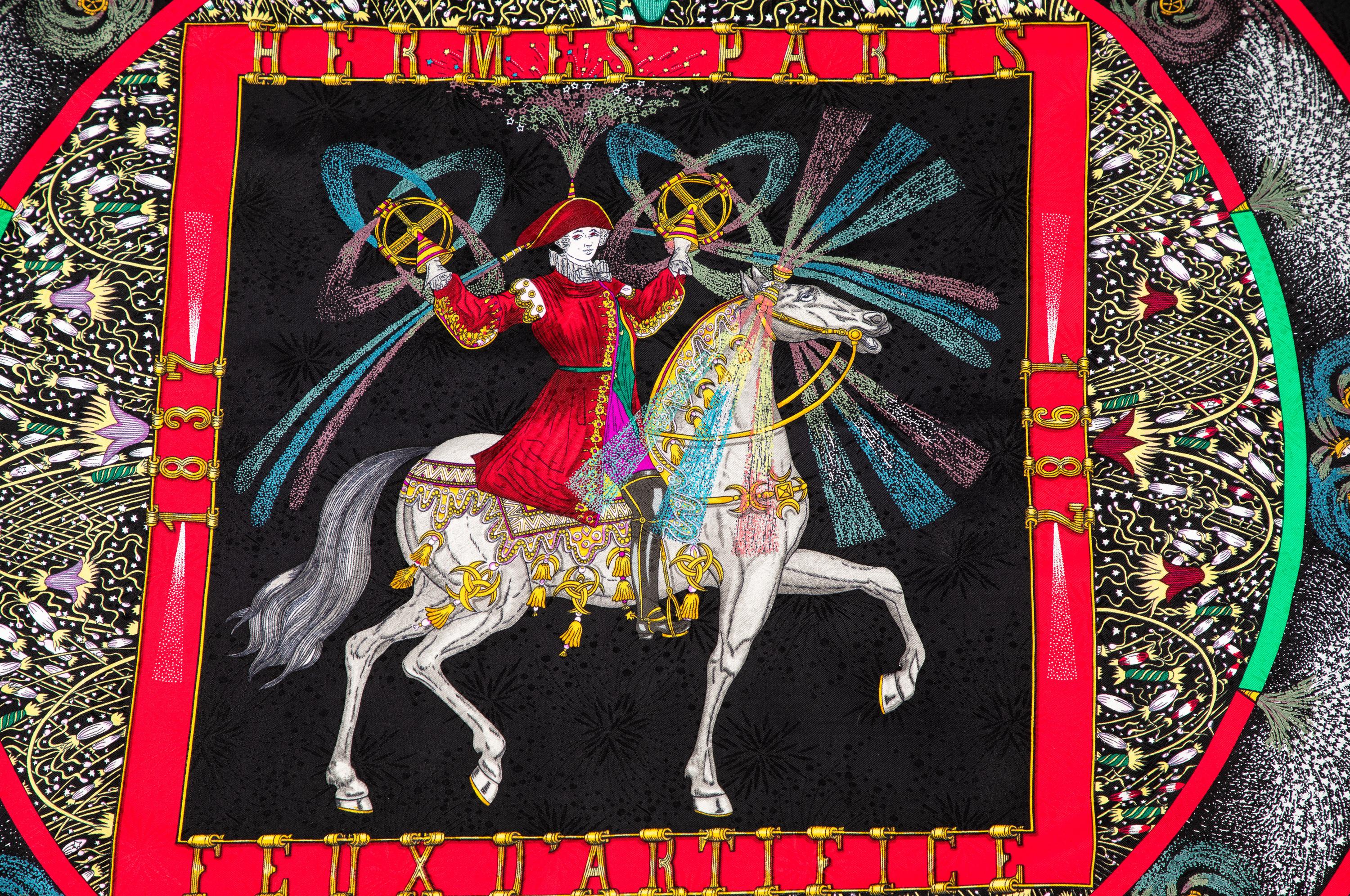 Hermès 90cm Silk Scarf