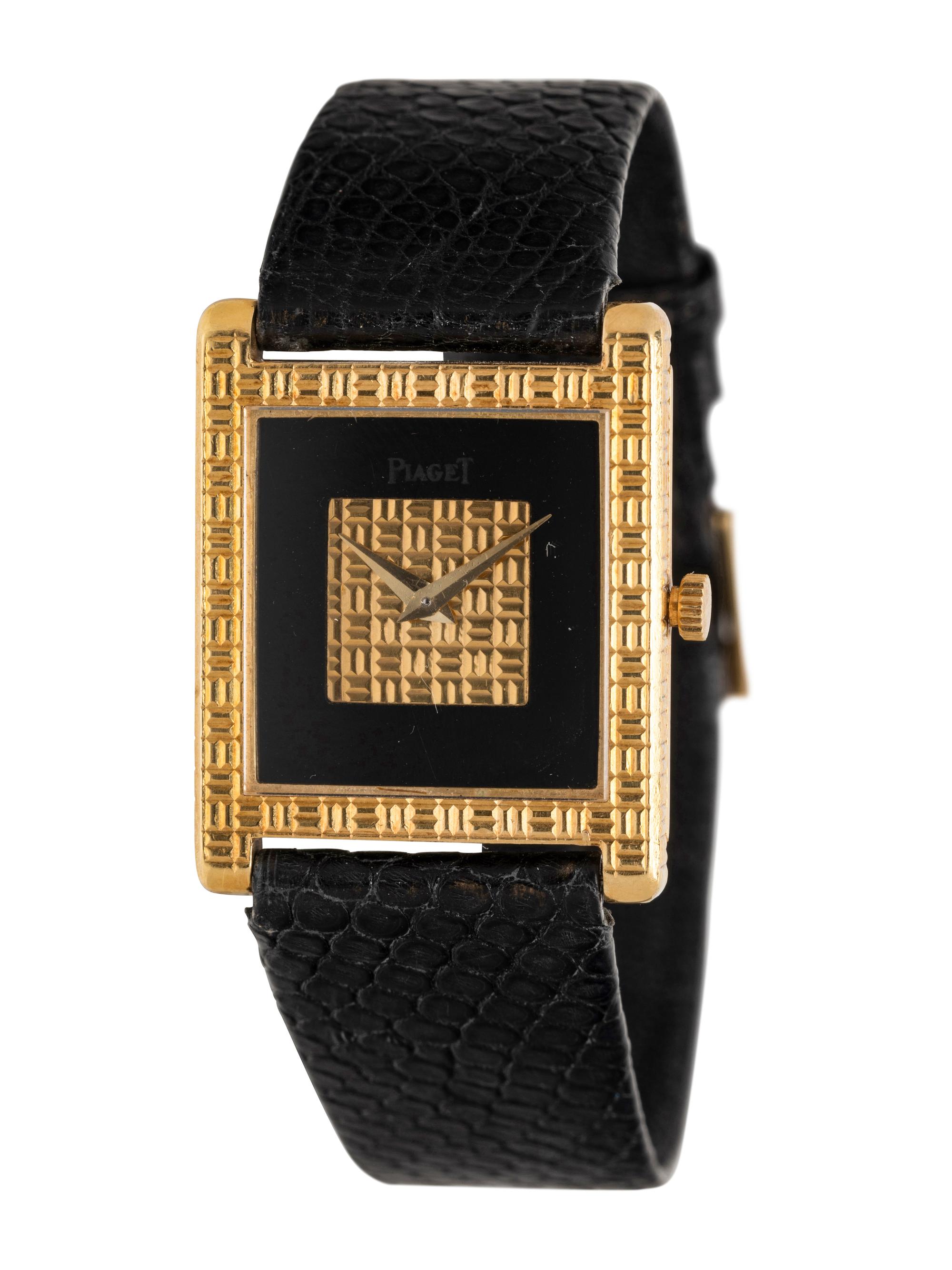 PIAGET, 18K YELLOW GOLD WATCH