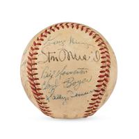 A 1951 St. Louis Cardinals Team Signed Autograph Baseball