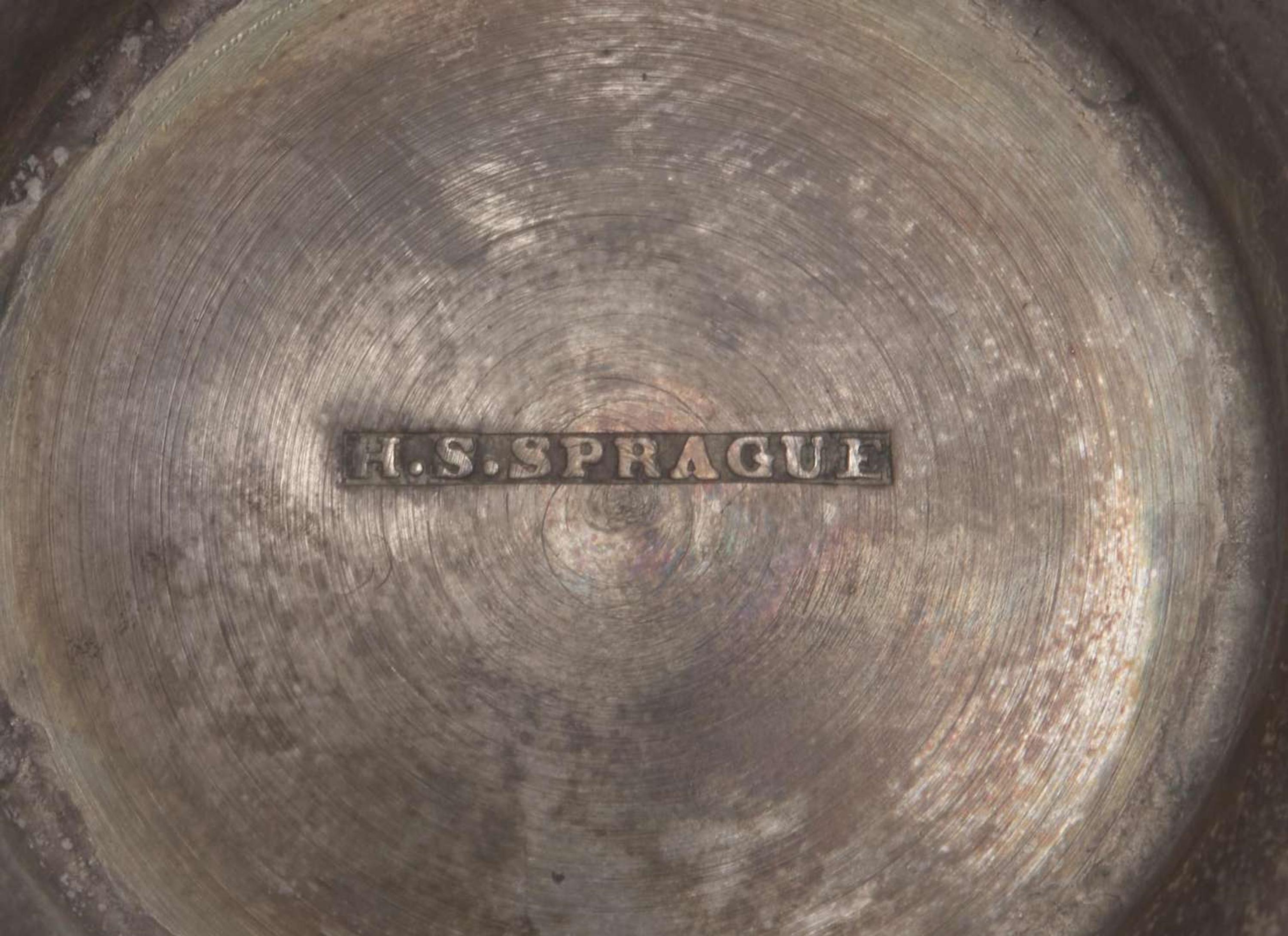 A collection of six coin silver presentation cups, Hezekiah S. Sprague (1800-1886), Newark, OH, Zalmon Stone Bostwick (1811- before 1865), New York, NY, William Adams, New York, NY, Bigelow Bros. & Kennard, Boston, MA, and others, circa 1830-1850s