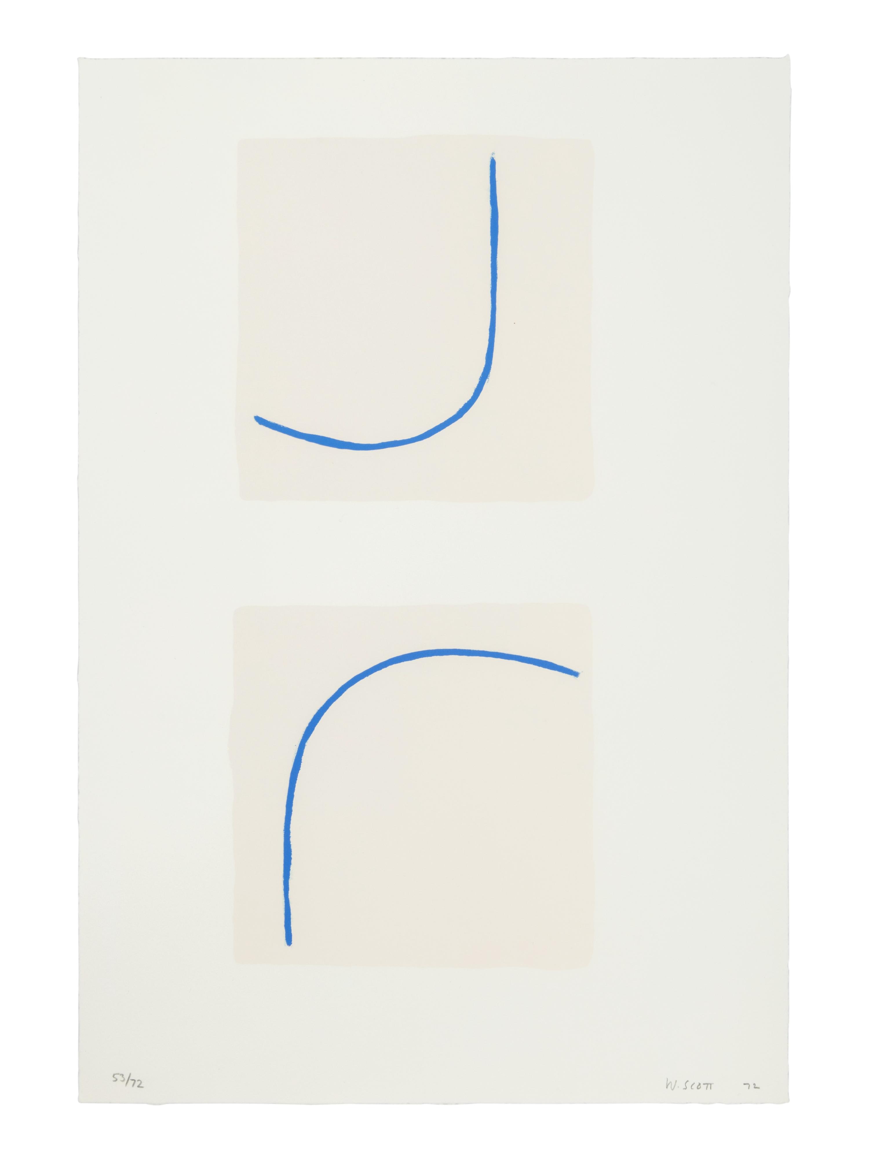 Lines with Breadth Supercede and Forms Engaged (two prints from A Poem for Alexander ), 1972