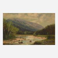 Frank Henry Shapleigh (American, 1842-1906) Mount Washington and Ellis River, Jackson, N.H.