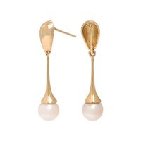 Cultured Pearl Necklace and Earrings