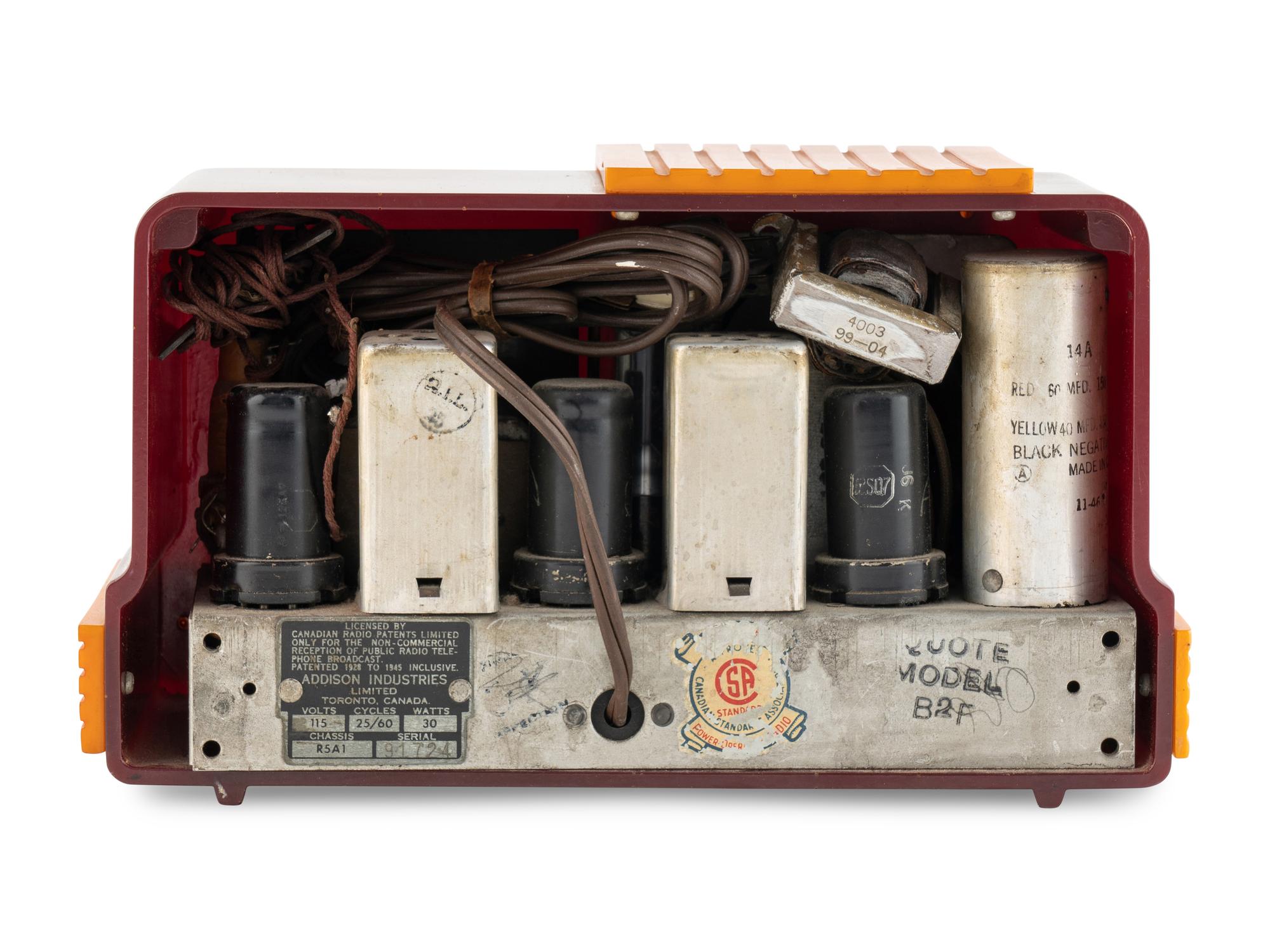 An Addison A2 Waterfall Grille Radio