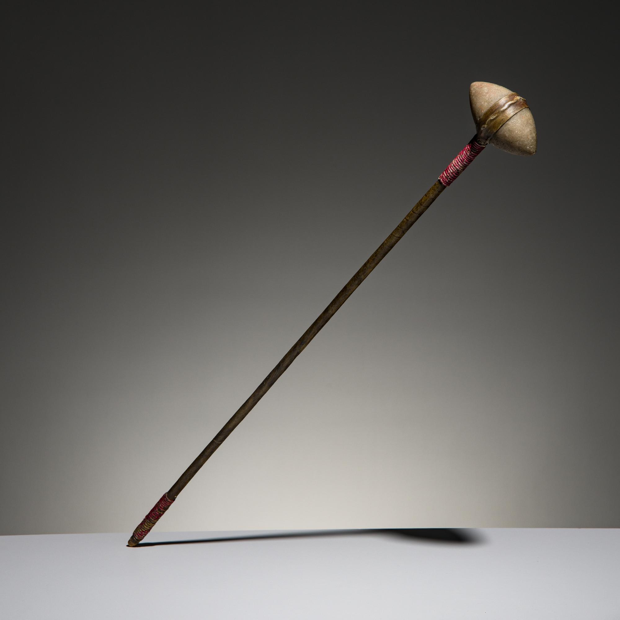 Sioux Stone Club, with Quilled Stem