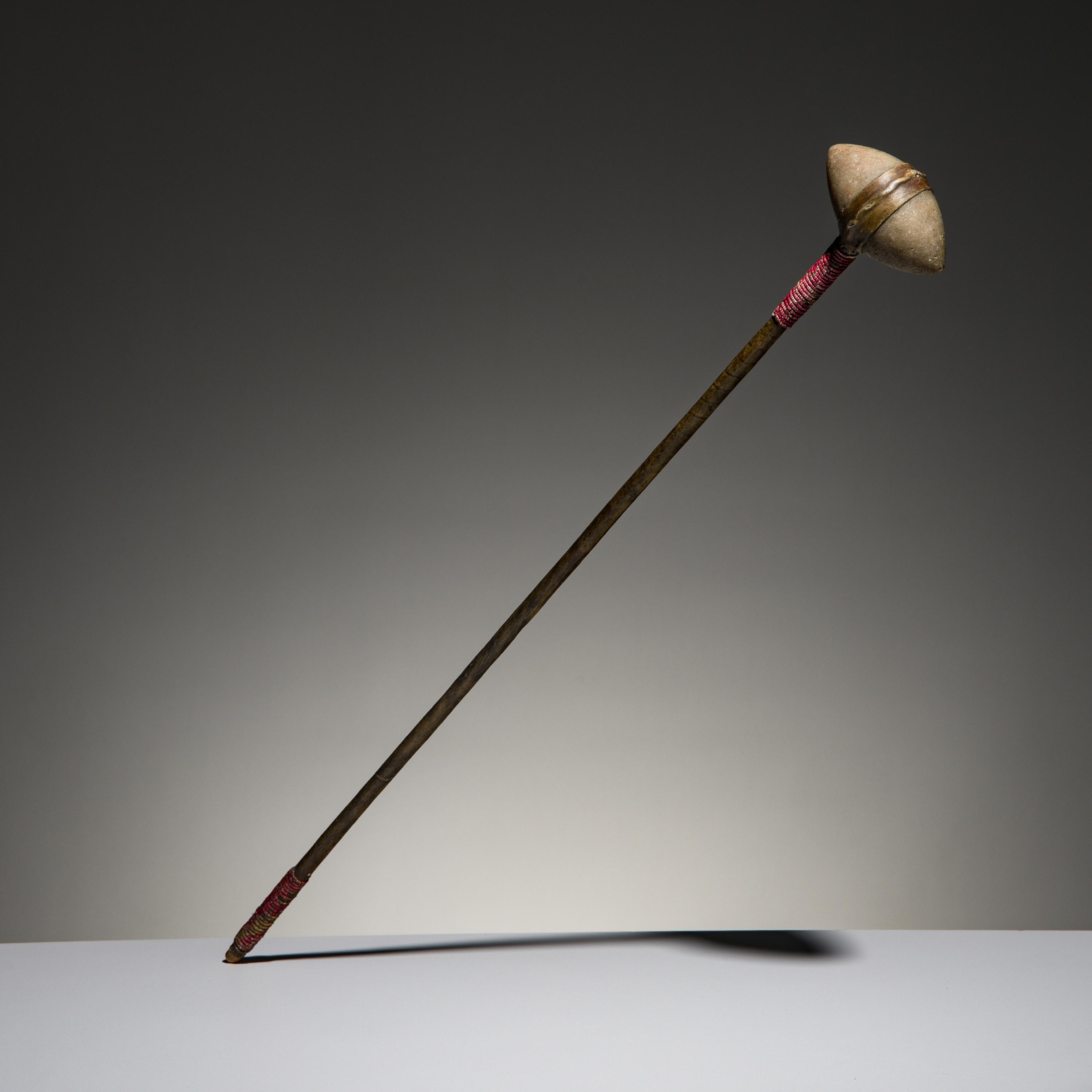 Sioux Stone Club, with Quilled Stem