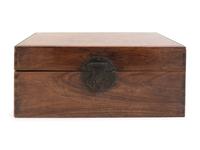 A Chinese Huanghuali Rectangular Document Box