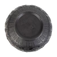 A Wedgwood Black Basalt Bowl and a Tapered Vase — MID-20TH CENTURY