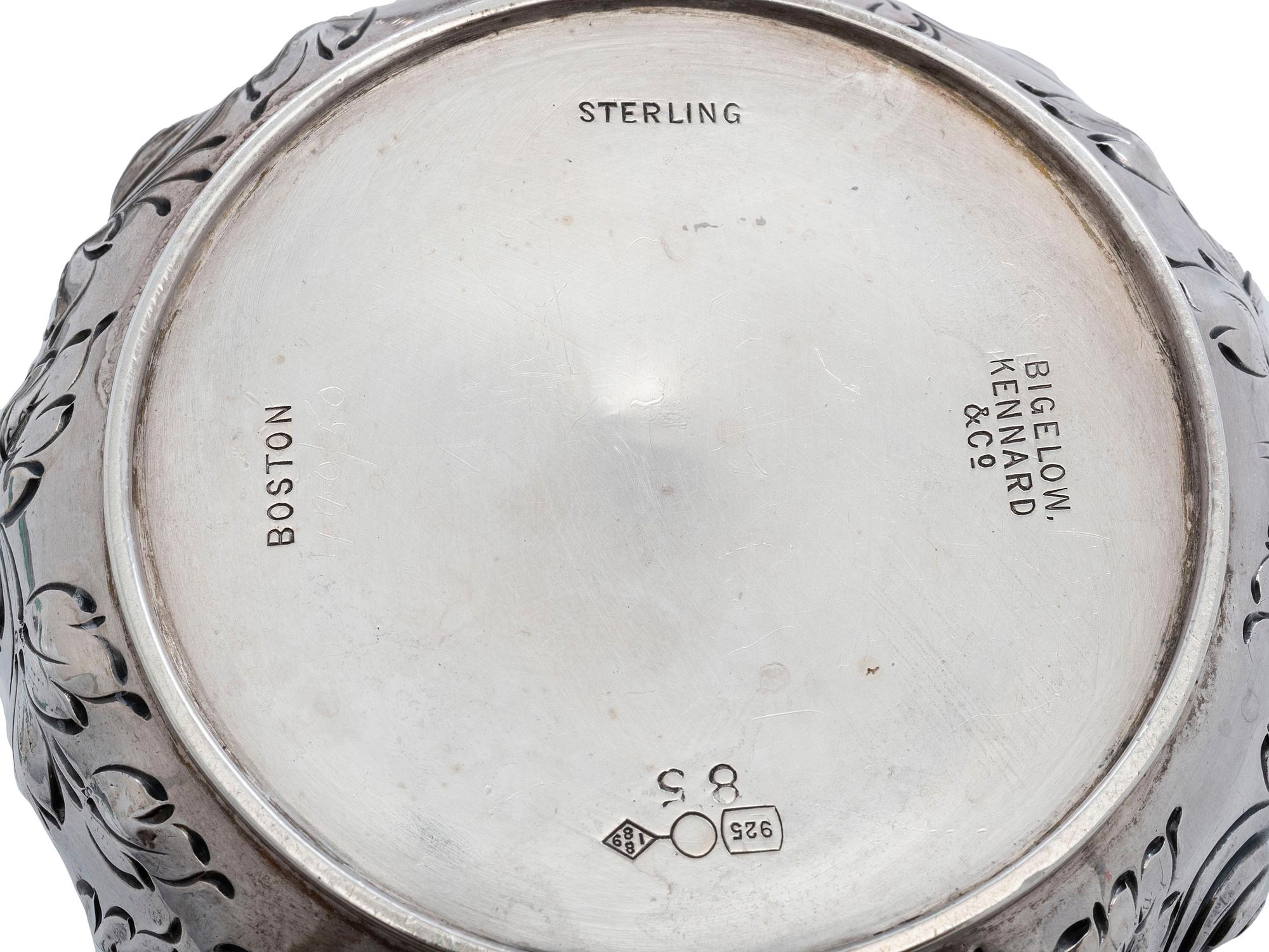 Six American Silver Table Wares