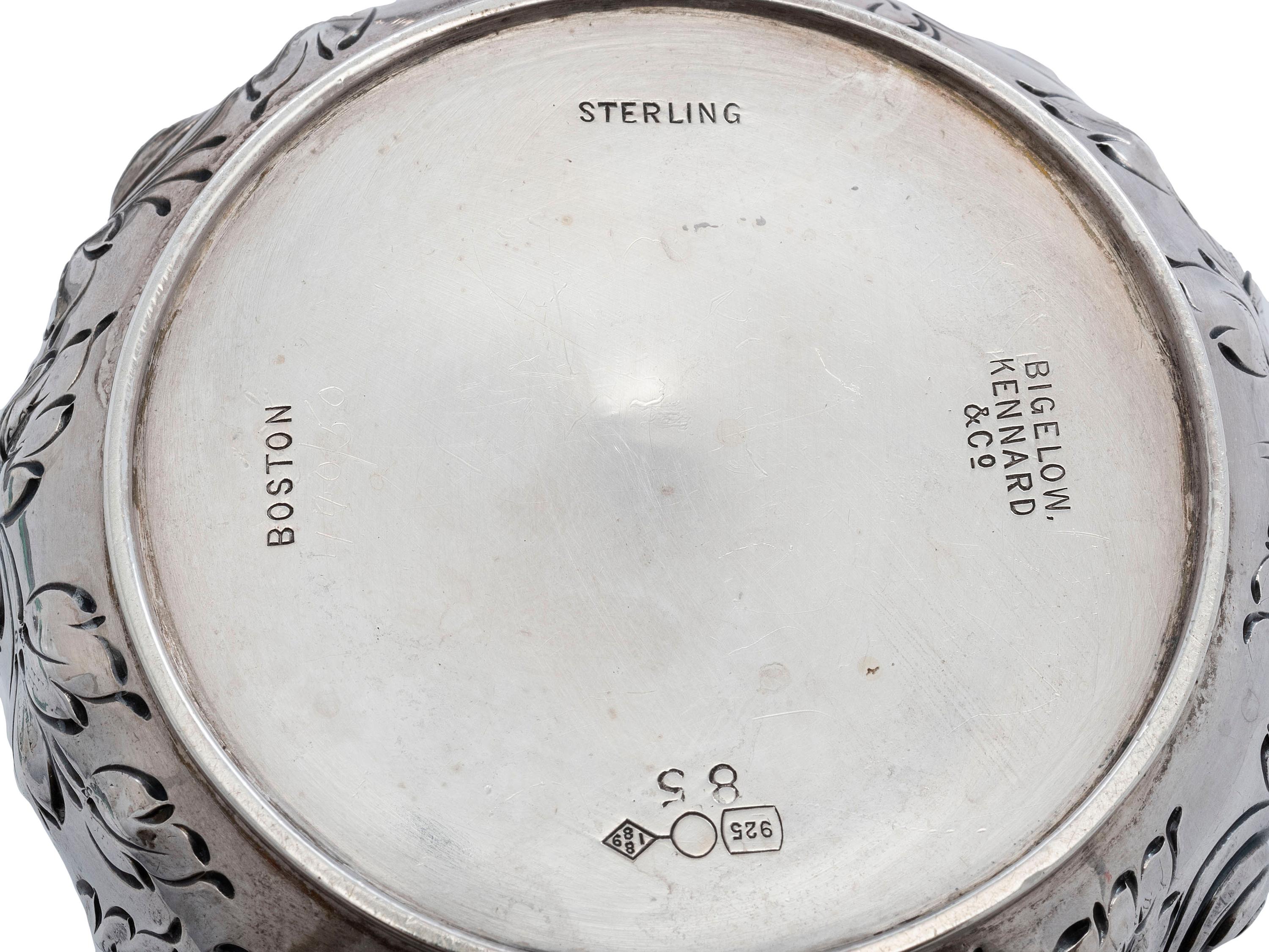 Six American Silver Table Wares