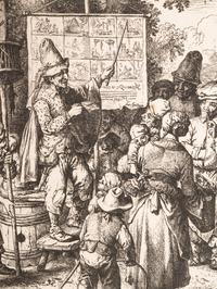 A group of seven European prints