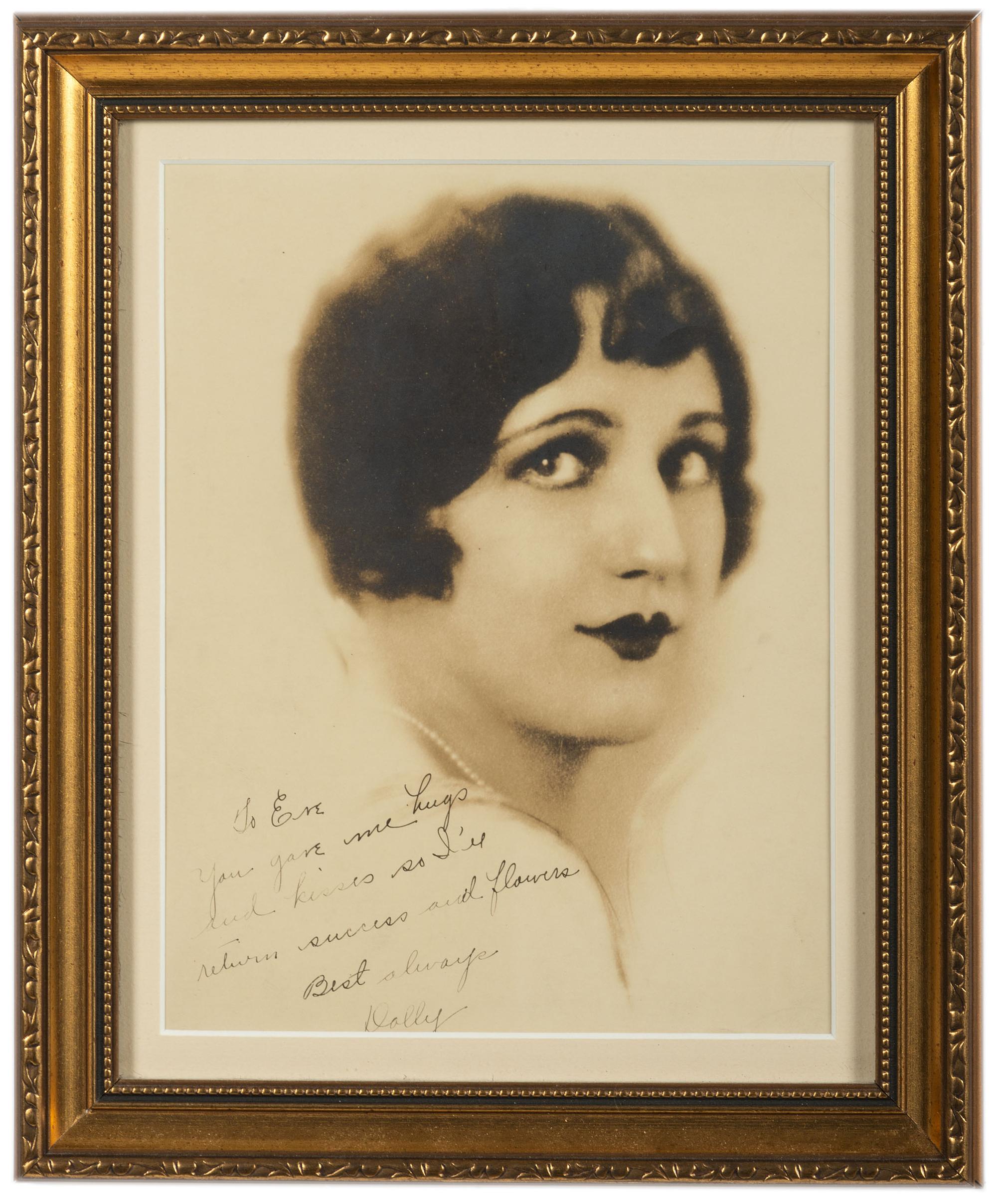 [ENTERTAINMENT]. A collection of 18 vintage photographs of members of the Ziegfeld Follies, many autographed by the sitter. — Circa 1930