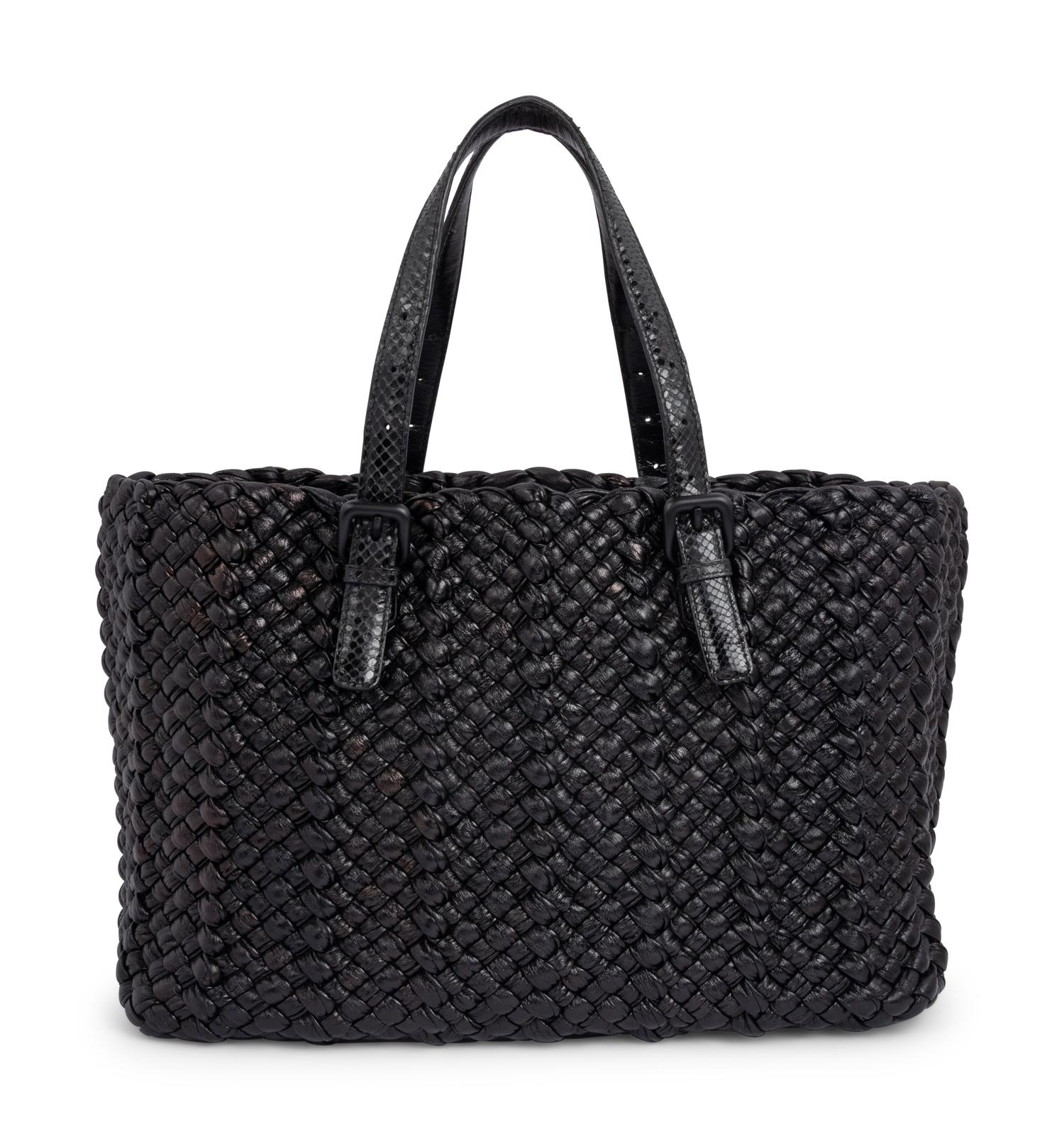 Bottega Veneta Intrecciato Leather Tote with Pouch, c. 2015-20