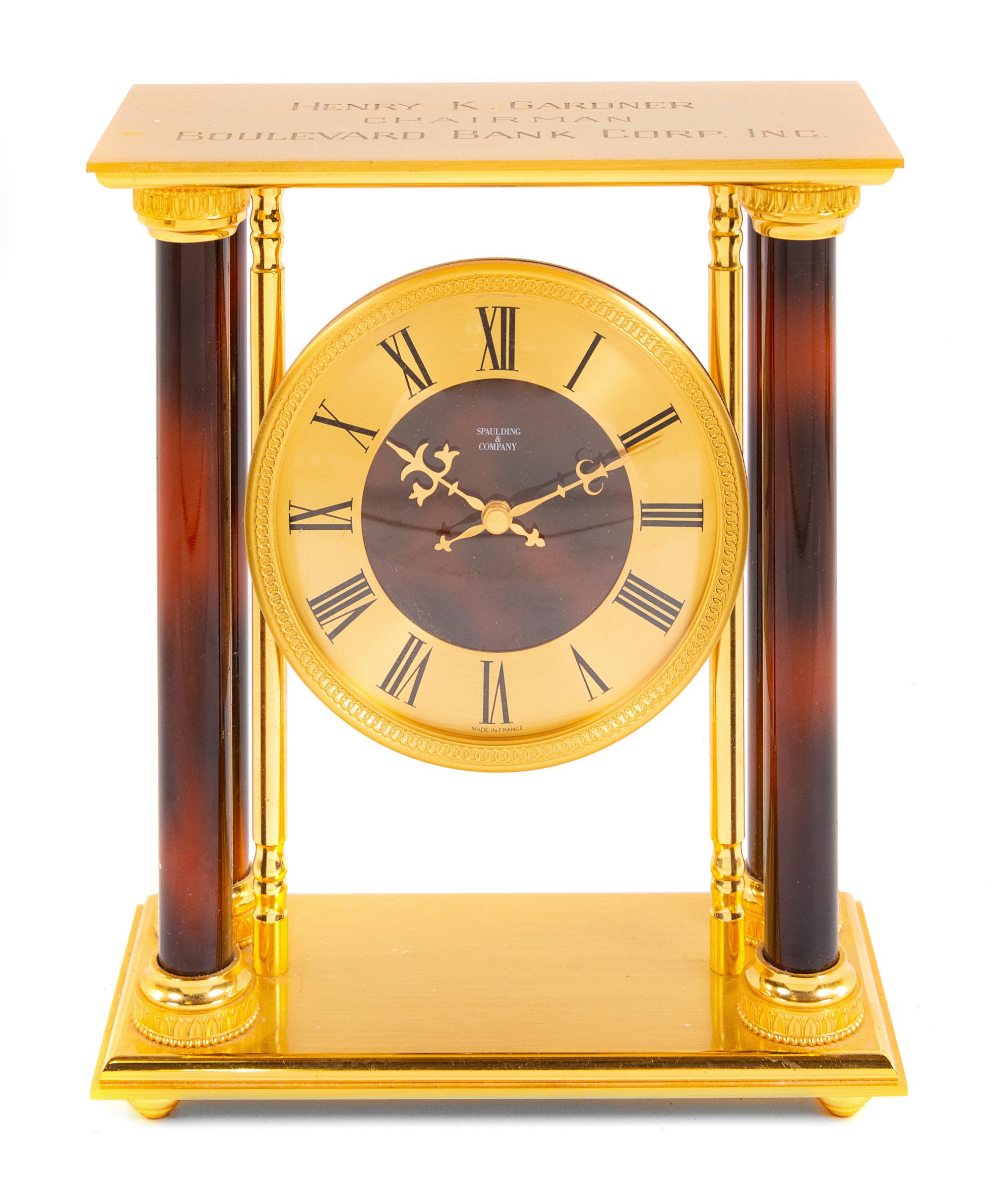 A Swiss Electric Clock, Spaulding