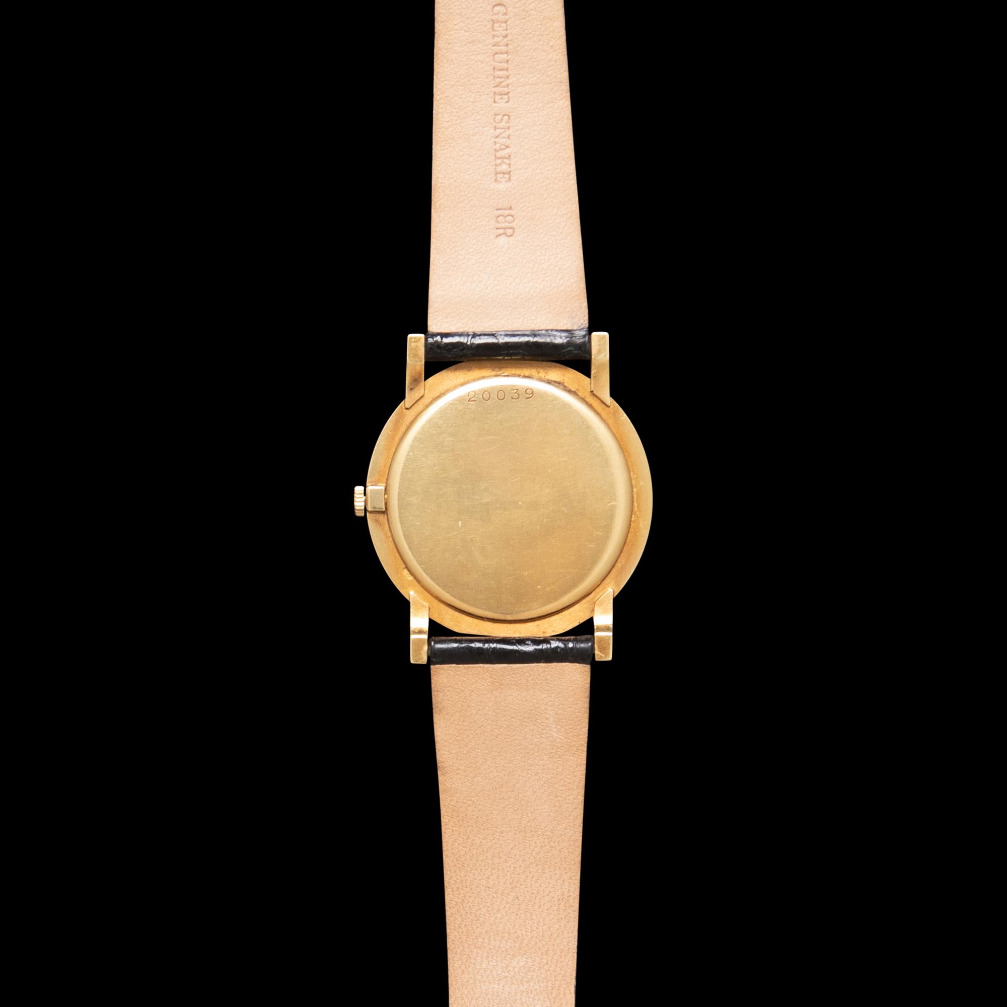 AUDEMARS PIGUET, 18K YELLOW GOLD WATCH