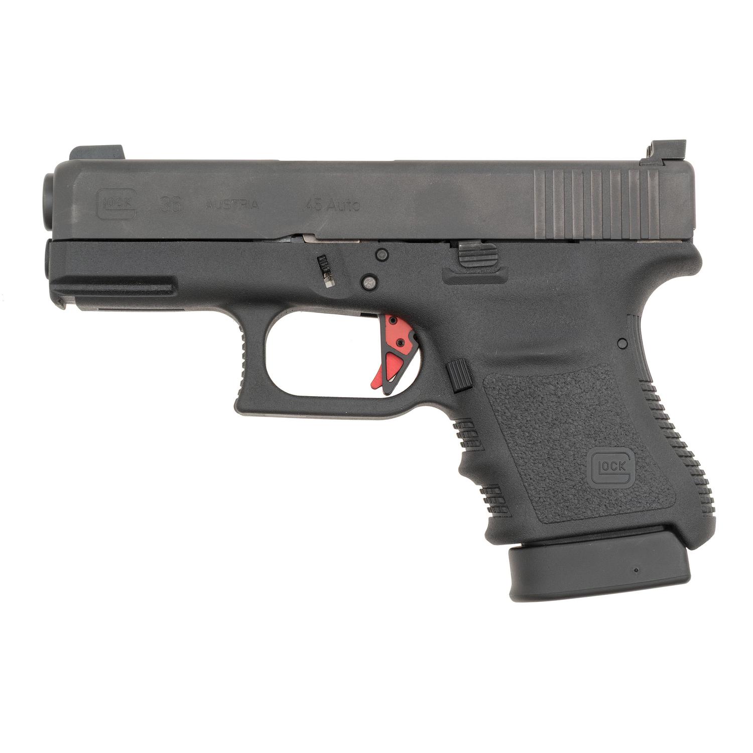 *Glock 36 Compact .45ACP Pistol New In Box with Upgrades and 5 Magazines