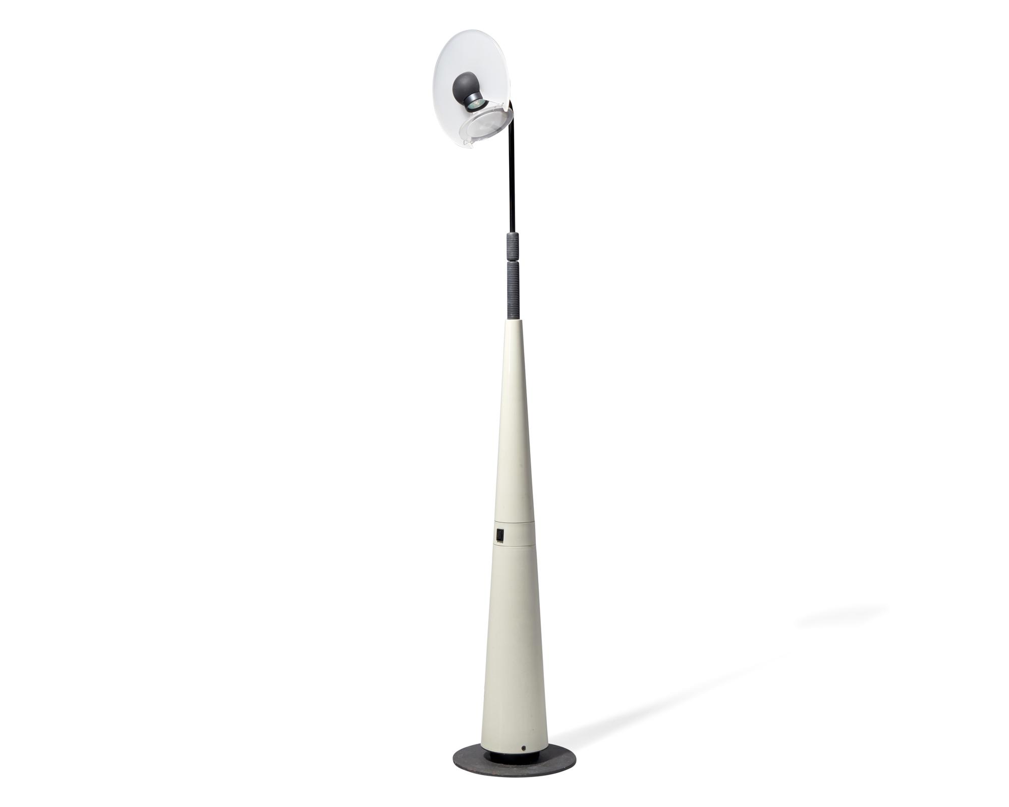 Telescopic floor lamp ‘Club 1195’ c. 1985 for Arteluce Italy