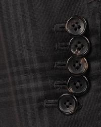 Two Tom Ford Men's Plaid Suits: One Two-Piece, One Three-Piece, 2000s