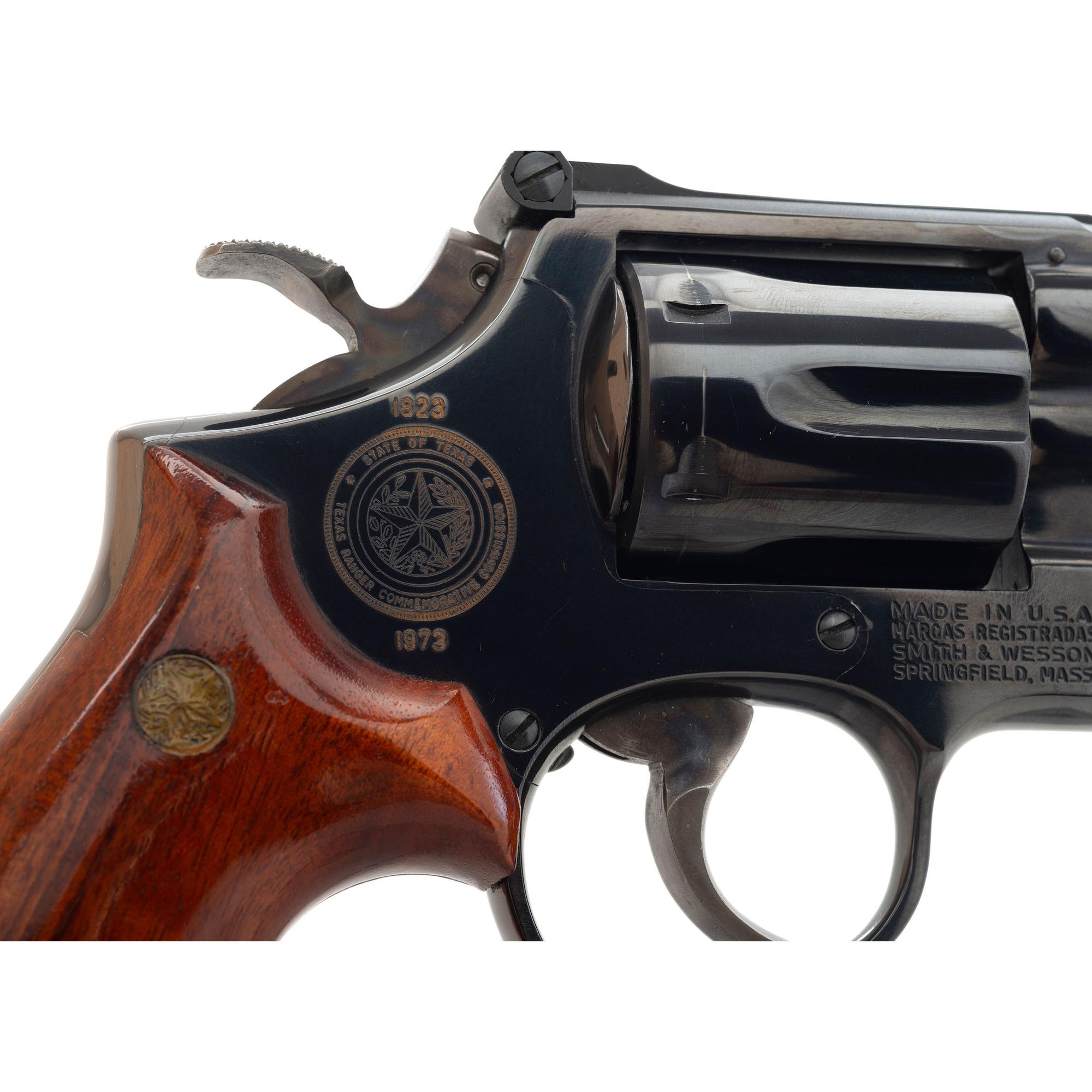 **Smith & Wesson Texas Ranger Commission Sesquicentennial Commemorative Revolver Model 19-3 in Box