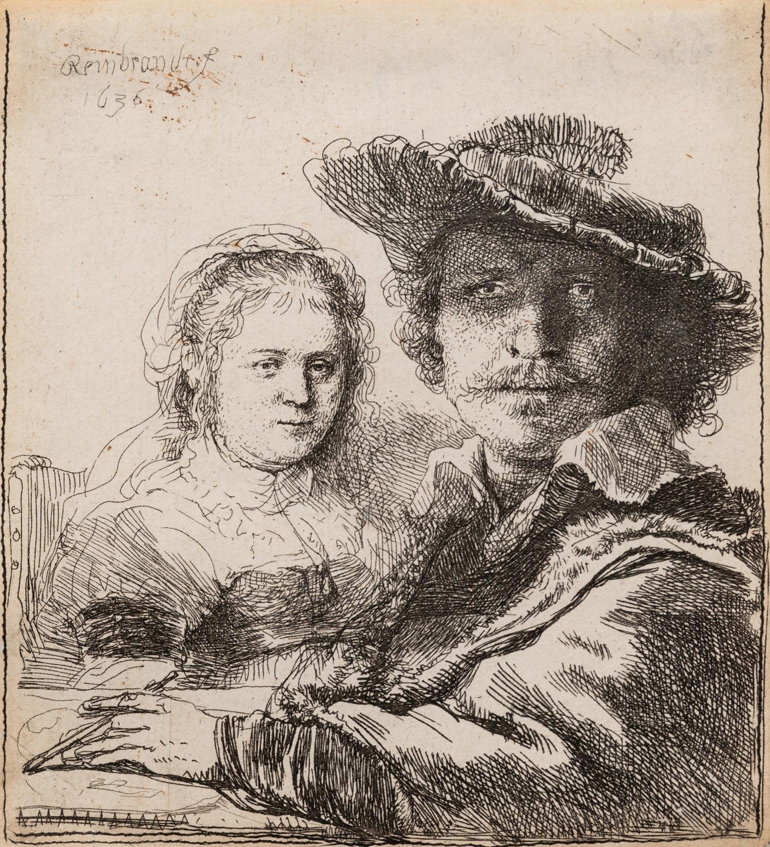 Self Portrait with Saskia