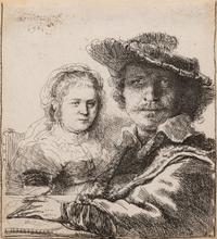 Self Portrait with Saskia