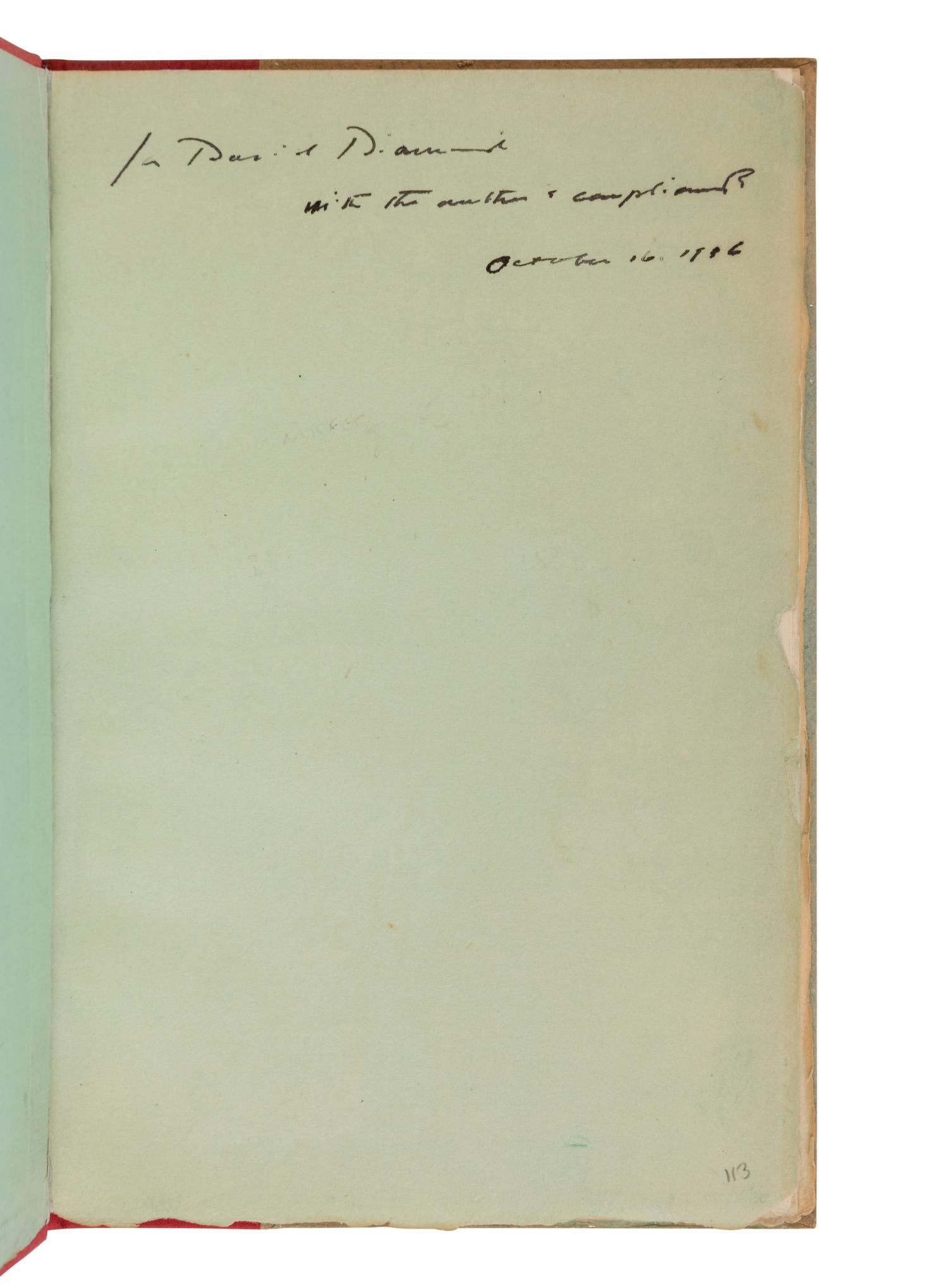 CUMMINGS, e.e. (1895-1962). Christmas Tree . New York: National Chromium Corporation/American Book Bindery, 1928.