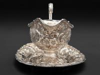Four American Repousse Silver Articles